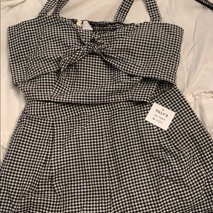 crop top and shorts set